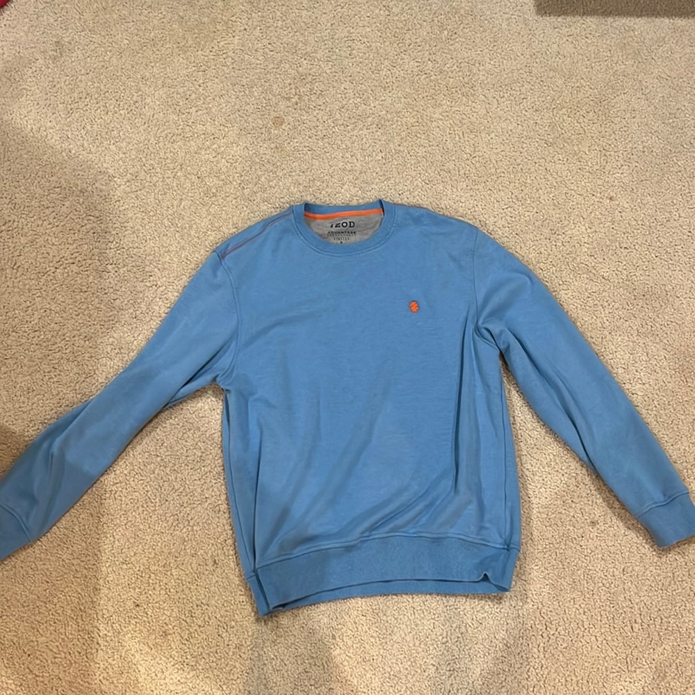 Light Blue, Orange symbol IZOD Advantage Performance Stretch Medium Size for Men